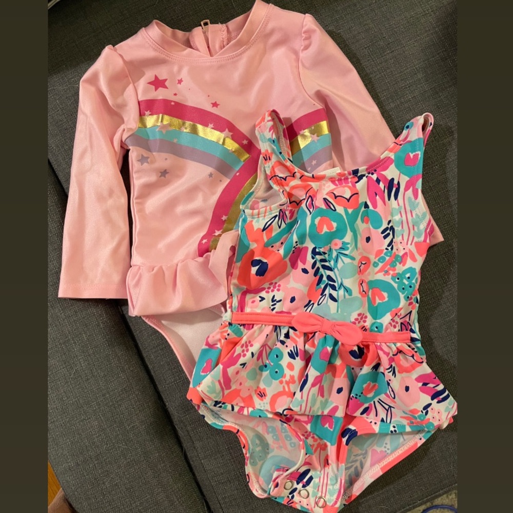 Baby girl swimsuit bundle